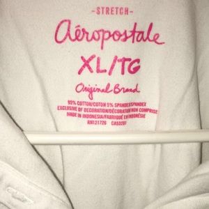White Aeropostale Polo